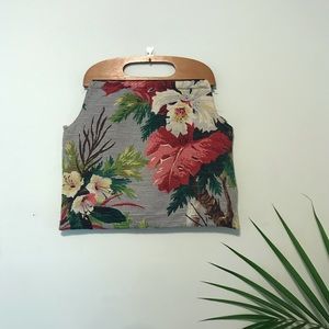 Vintage Floral Purse